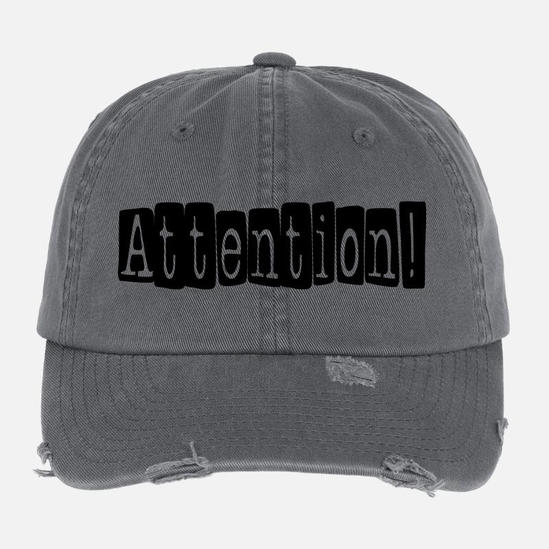 Attention Flexfit Vintage Destroyed Cap