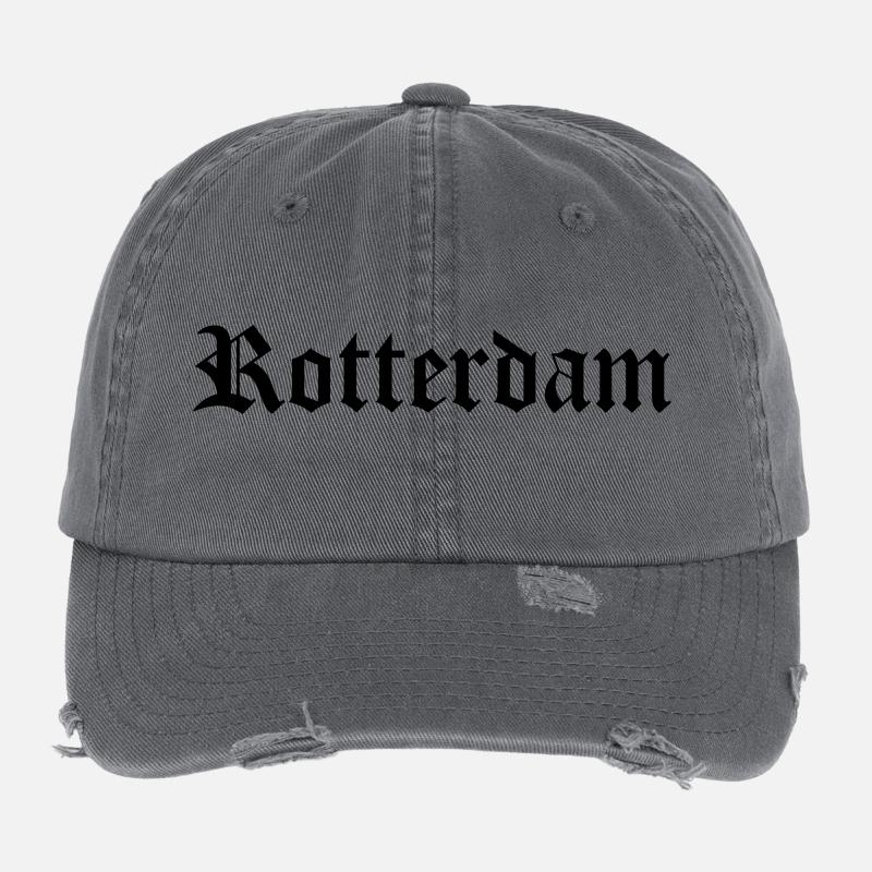 Rotterdam Flexfit Vintage Destroyed Cap
