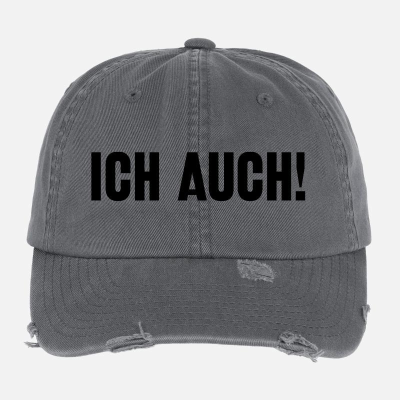 Ich bin schizophren! Part 2 Flexfit Vintage Destroyed Cap