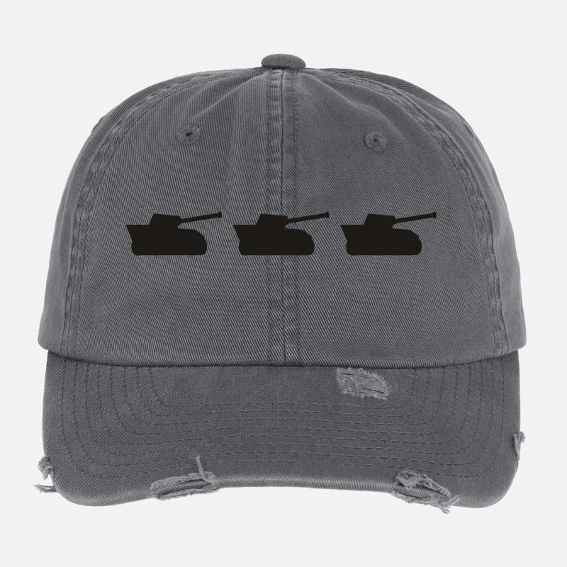 Panzer Flexfit Vintage Destroyed Cap