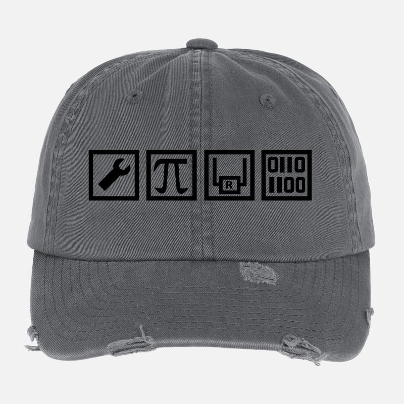 technicien Casquette vintage effet usé Flexfit