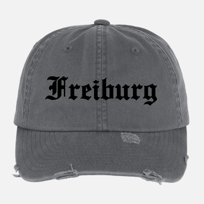 freiburg Flexfit Vintage Destroyed Cap