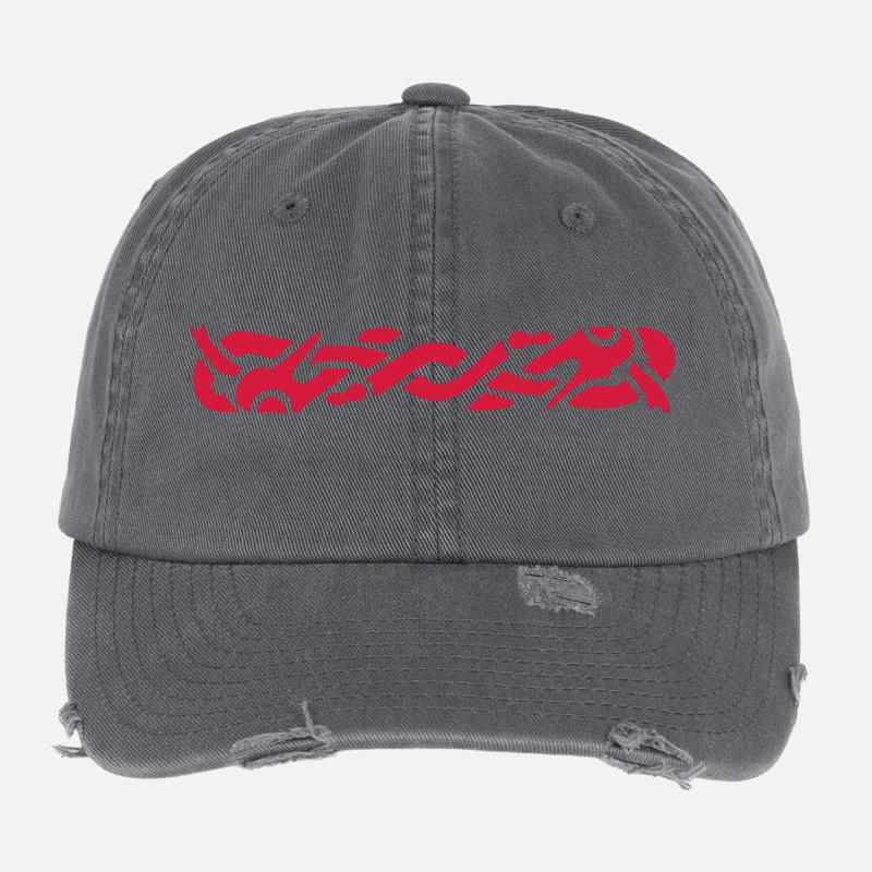 Anglo Saxon Braid 2 Flexfit Vintage Destroyed Cap
