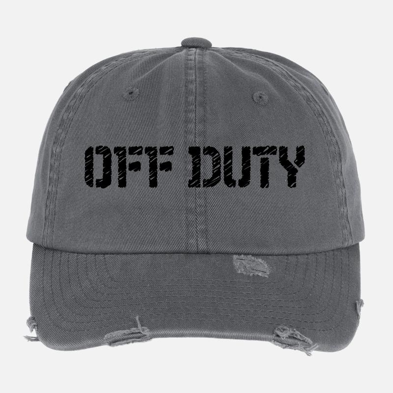 Off Duty Flexfit Vintage Destroyed Cap