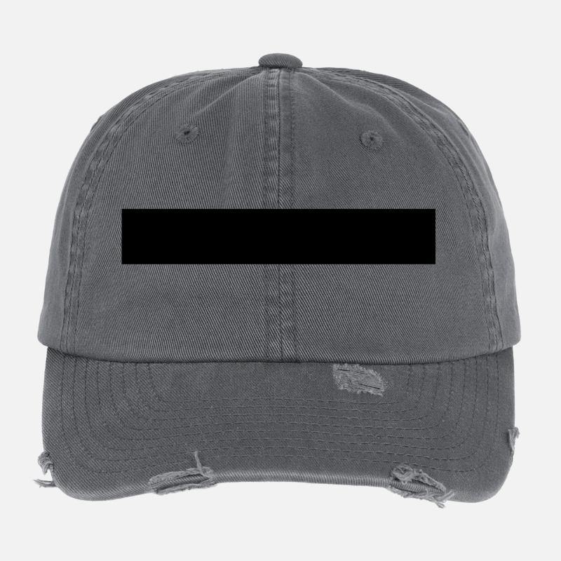 HORIZONTAL LINE - STRIPE Flexfit Vintage Destroyed Cap