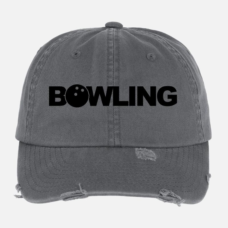 Bowling Casquette vintage effet usé Flexfit