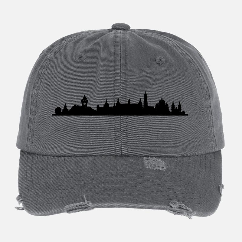 Skyline Graz Flexfit Vintage Destroyed Cap