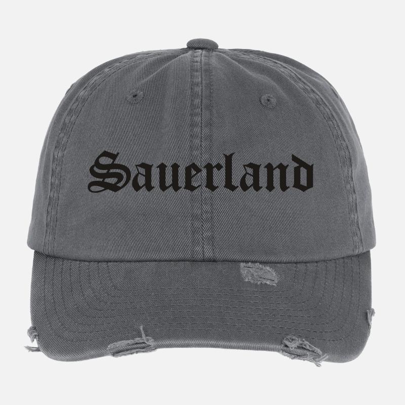 Sauerland Flexfit Vintage Destroyed Cap