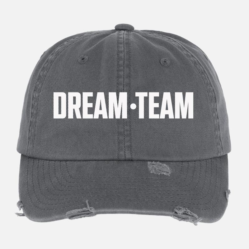 dream team Flexfit Vintage Destroyed Cap
