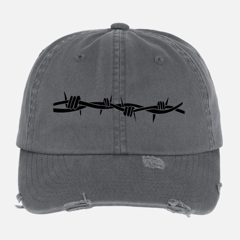 stacheldraht Flexfit Vintage Destroyed Cap