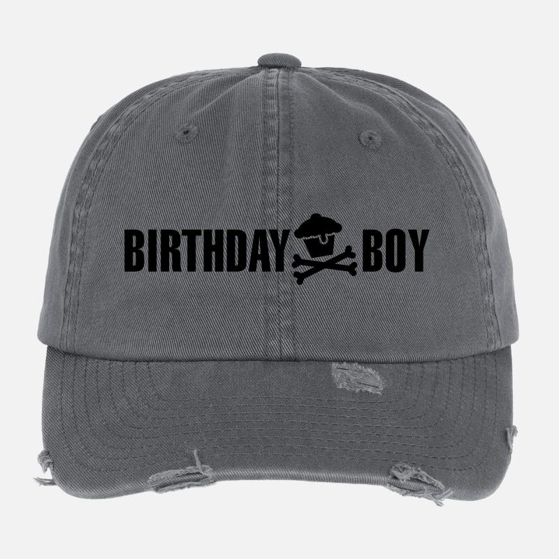 Birthday boy Flexfit Vintage Destroyed Cap