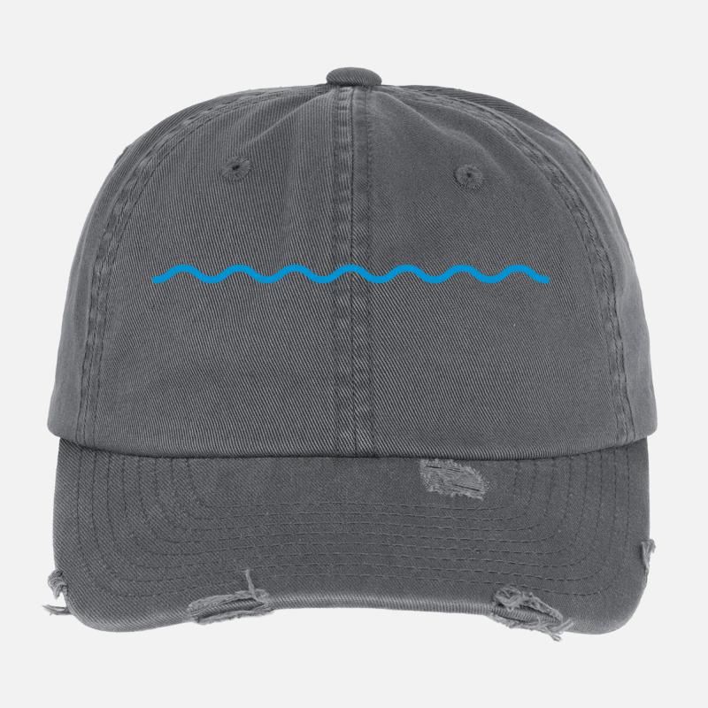 Water Casquette vintage effet usé Flexfit