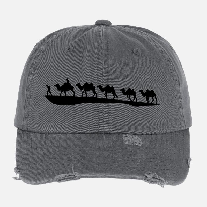 caravan Flexfit Vintage Destroyed Cap