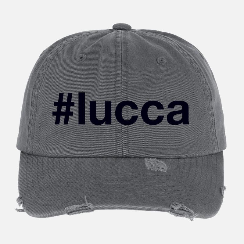 Lucca Hashtag Flexfit Vintage Destroyed Cap