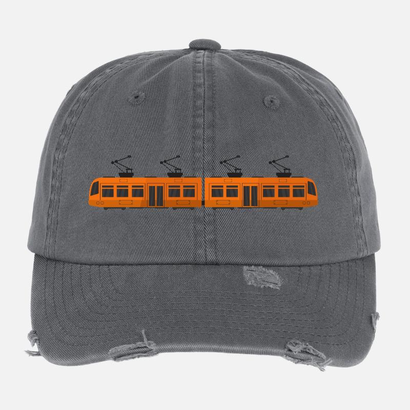 Tramway Casquette vintage effet usé Flexfit