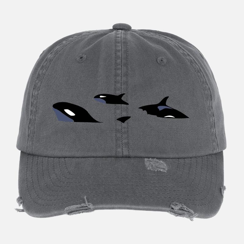 Orcas Casquette vintage effet usé Flexfit