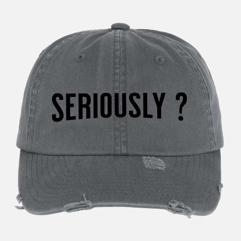 Seriously ? Flexfit Vintage Destroyed Cap