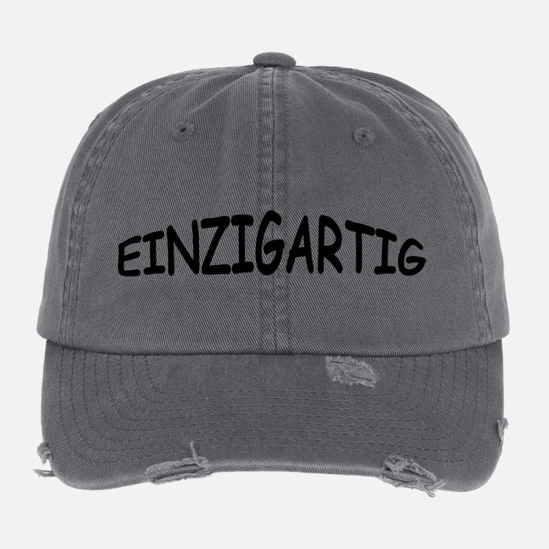 einzigartig Flexfit Vintage Destroyed Cap
