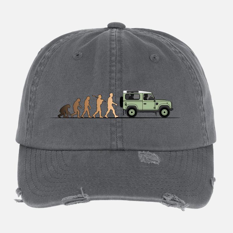 Defender Evolution 90 Color Flexfit Vintage Destroyed Cap