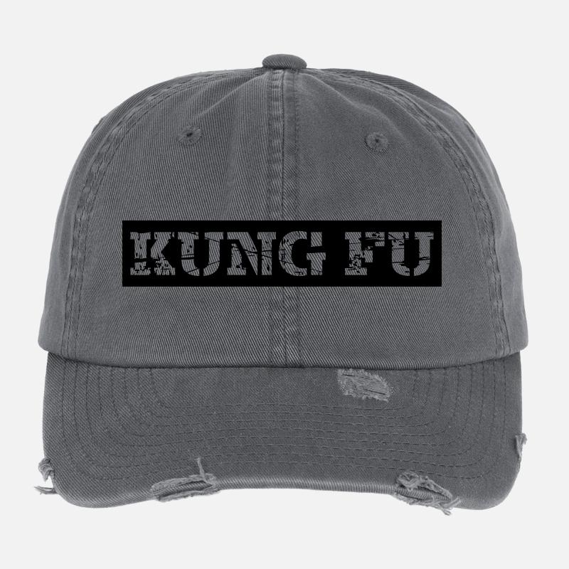 Kung Fu Flexfit Vintage Destroyed Cap
