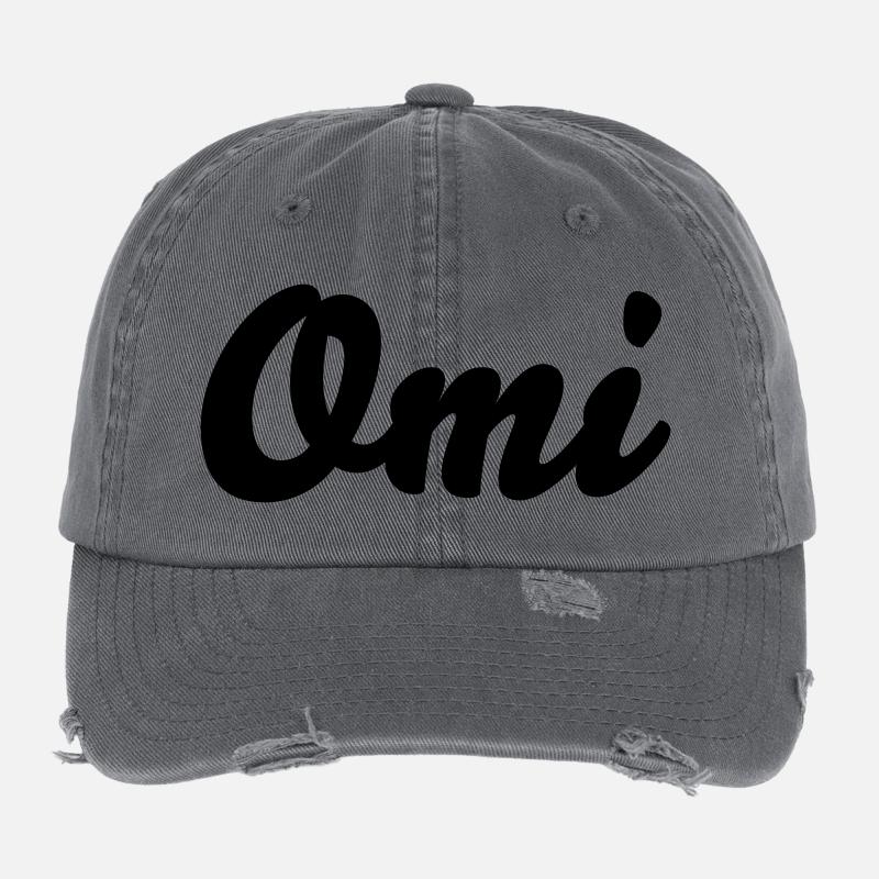 Omi Flexfit Vintage Destroyed Cap
