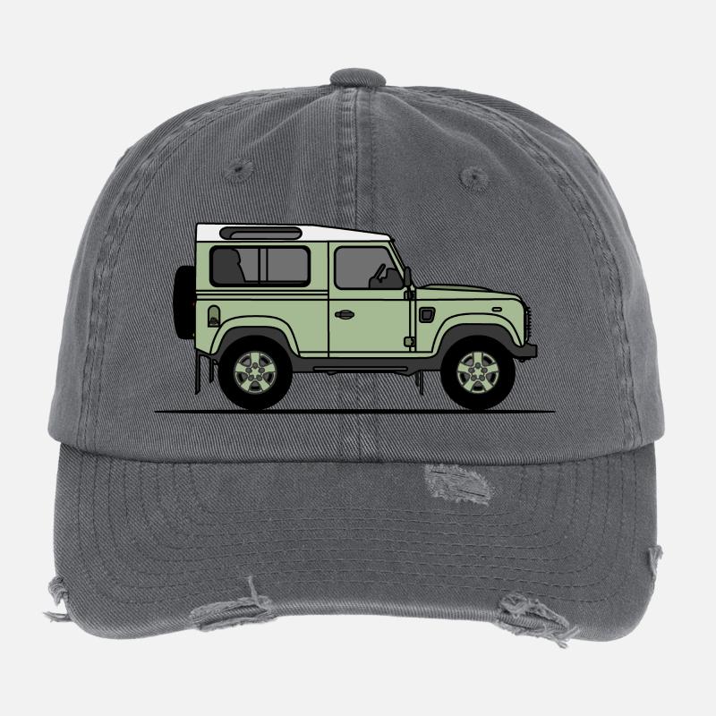 Verteidiger 90 Flexfit Vintage Destroyed Cap