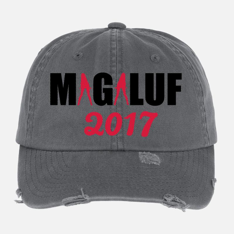 Magaluf 2017 Casquette vintage effet usé Flexfit