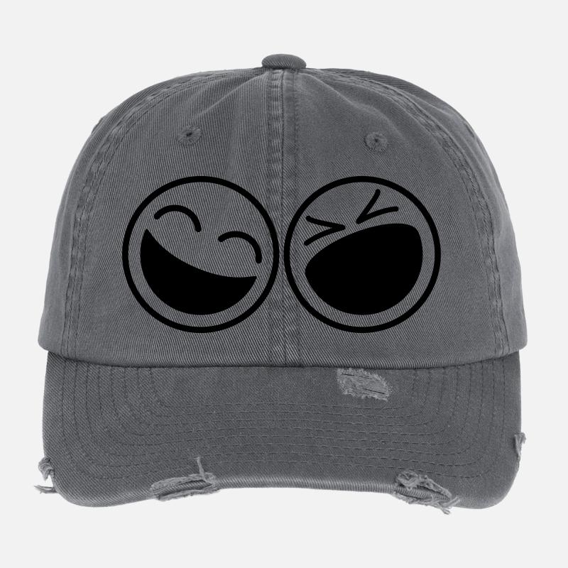 Smileys Flexfit Vintage Destroyed Cap