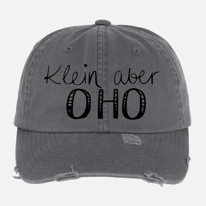 Klein aber OHO Flexfit Vintage Destroyed Cap