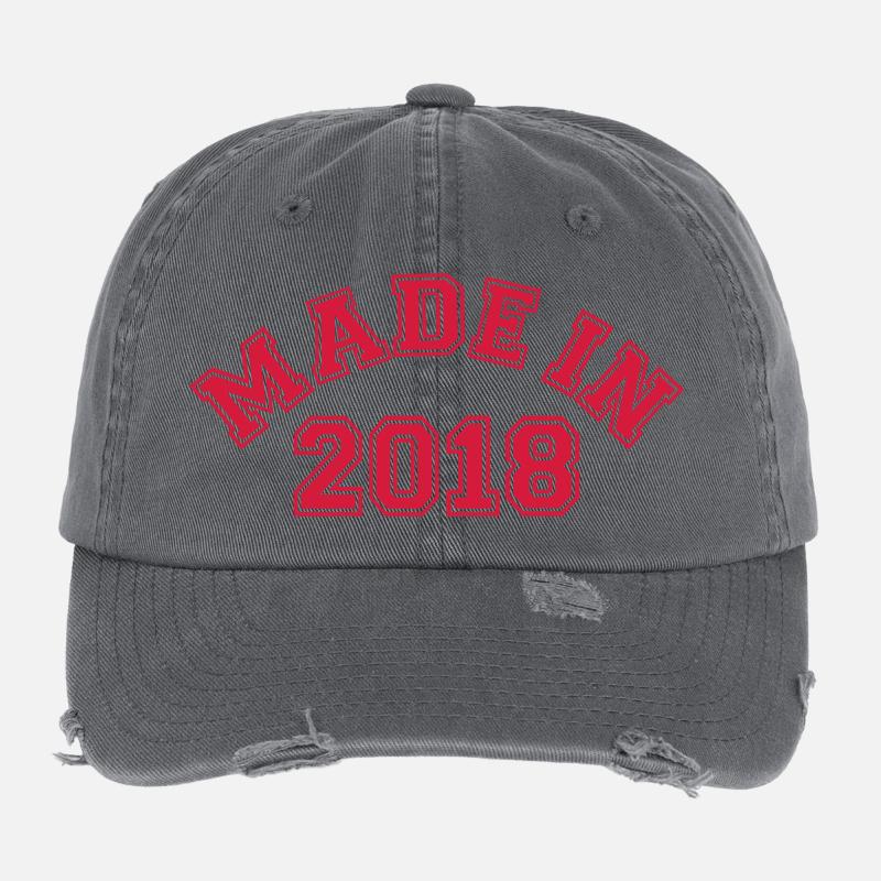 2018 Flexfit Vintage Destroyed Cap
