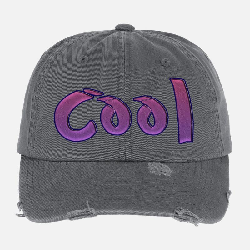 cool Flexfit Vintage Destroyed Cap