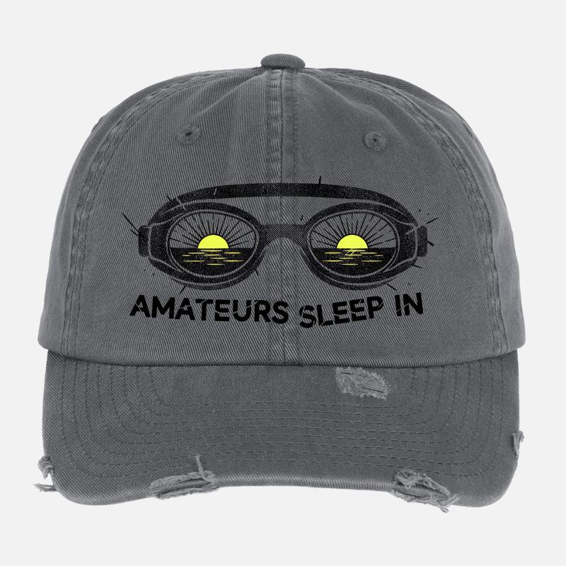 The Early Laps Flexfit Vintage Destroyed Cap
