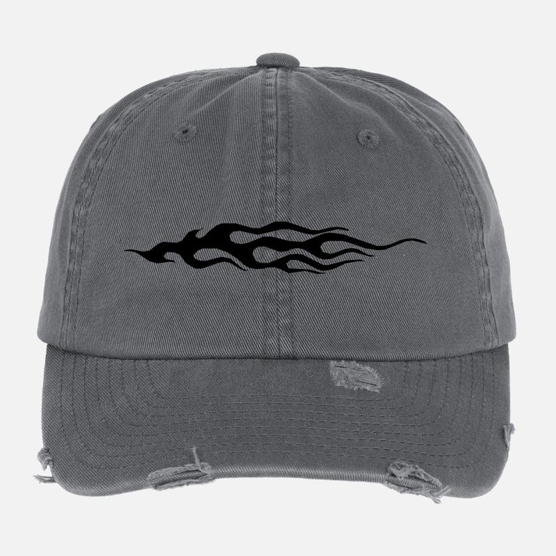 Flame Flexfit Vintage Destroyed Cap