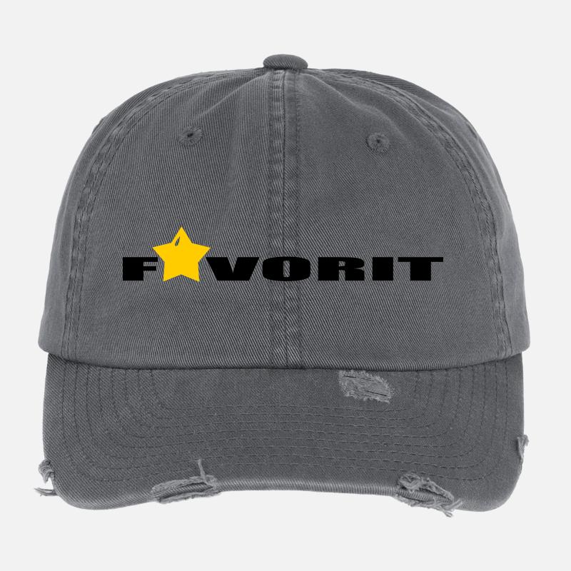 Favorit Flexfit Vintage Destroyed Cap