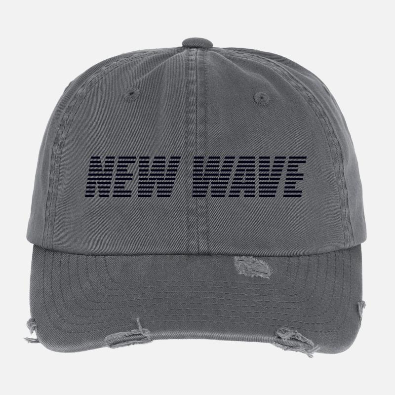 New Wave Flexfit Vintage Destroyed Cap