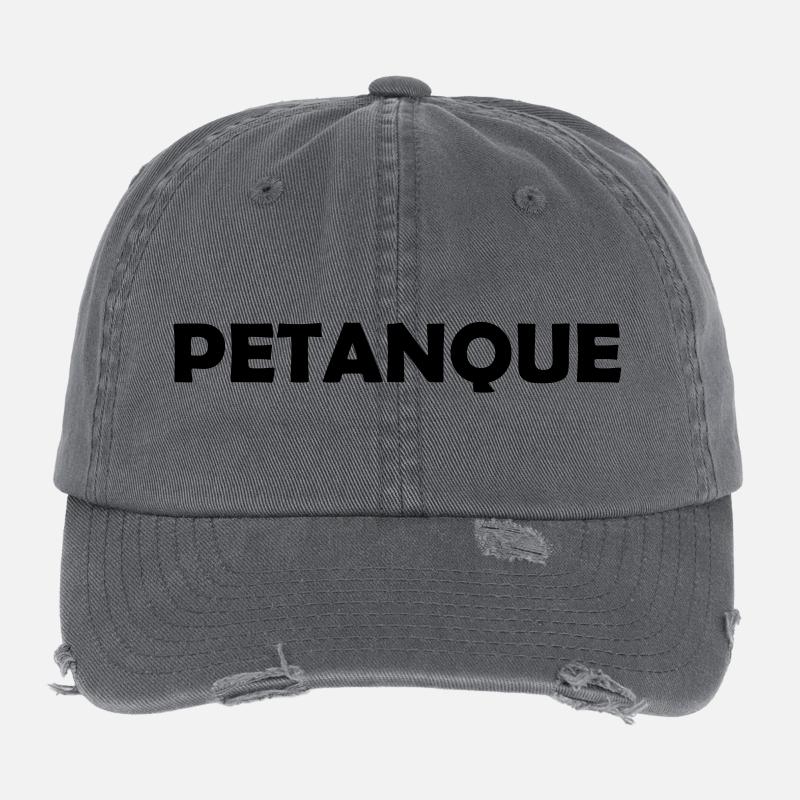 Pétanque! Flexfit Vintage Destroyed Cap