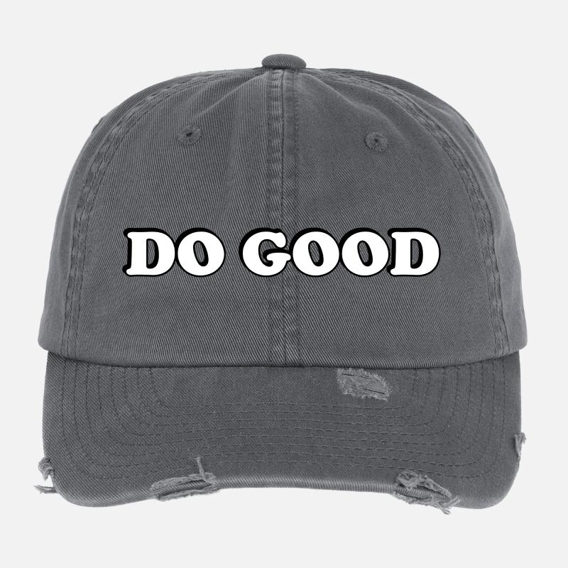 Do Good Flexfit Vintage Destroyed Cap