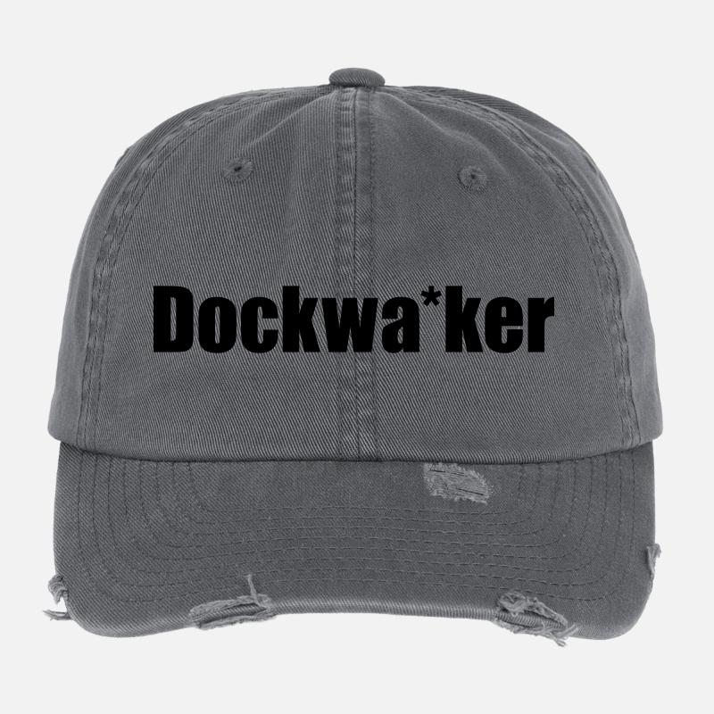 dockwa-ker Flexfit Vintage Destroyed Cap