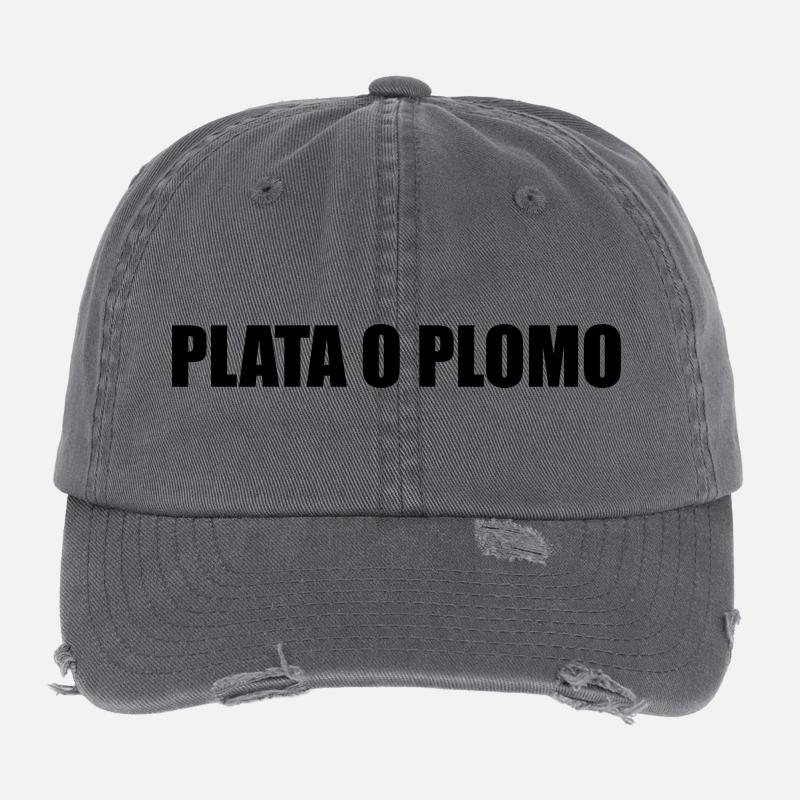 PLATA O PLOMO Casquette vintage effet usé Flexfit