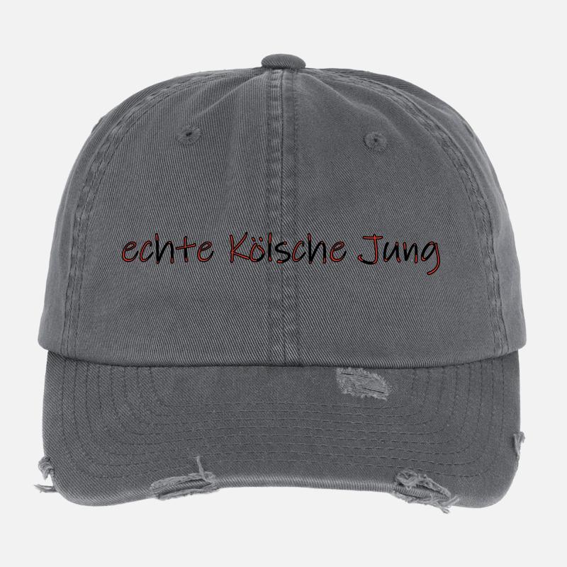echte Kölsche Jung Flexfit Vintage Destroyed Cap