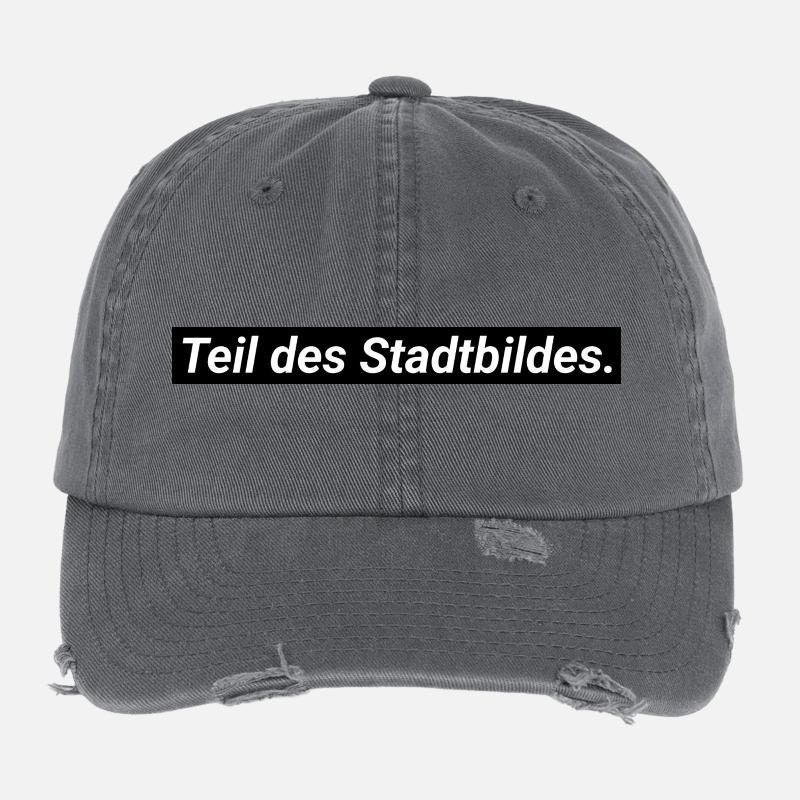 Partie intégrante du paysage urbain Casquette vintage effet usé Flexfit