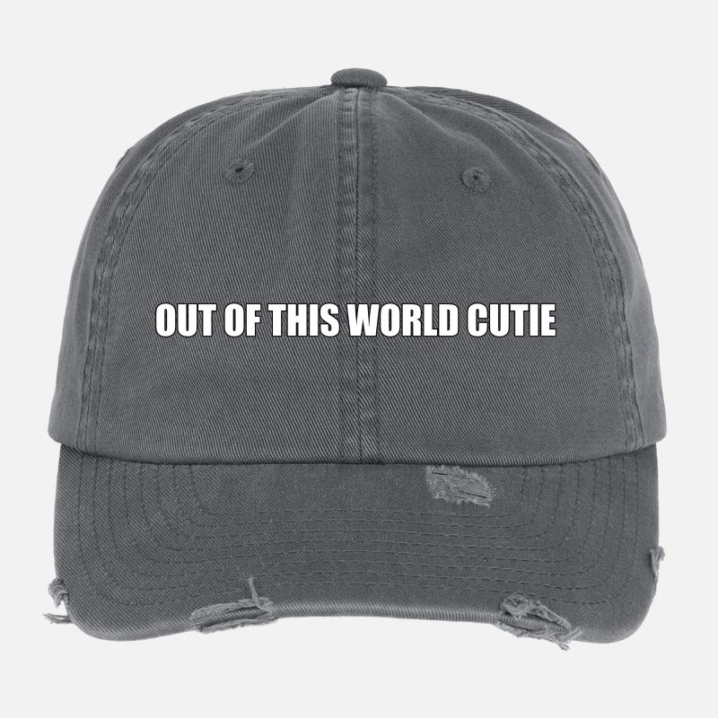 Extraterrestre Mignon Casquette vintage effet usé Flexfit