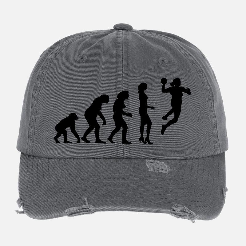 evolution_handball_spielerin_c_1c Casquette vintage effet usé Flexfit
