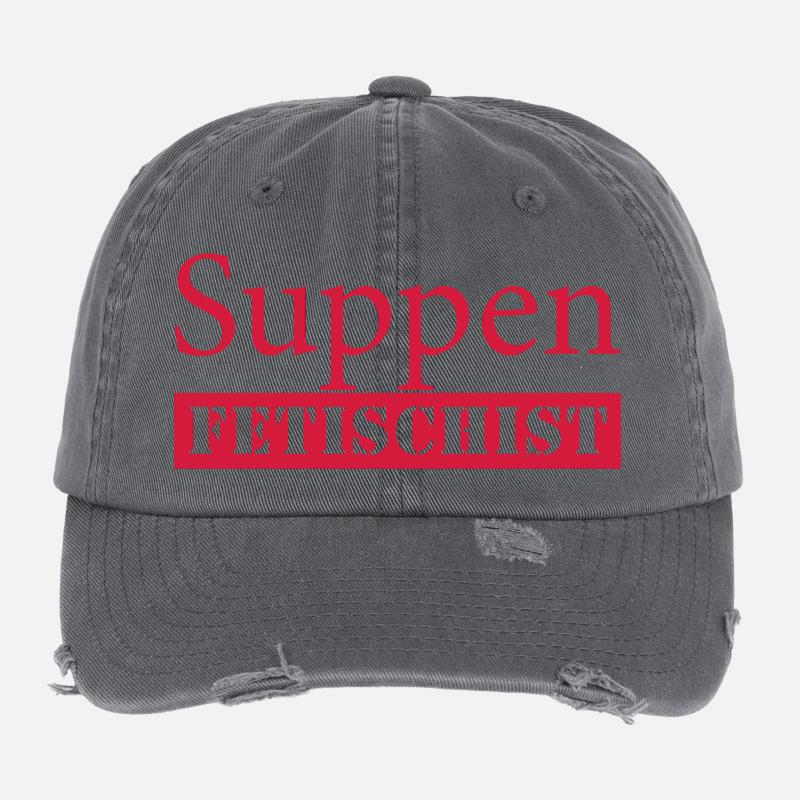 Suppen Fetischist Flexfit Vintage Destroyed Cap