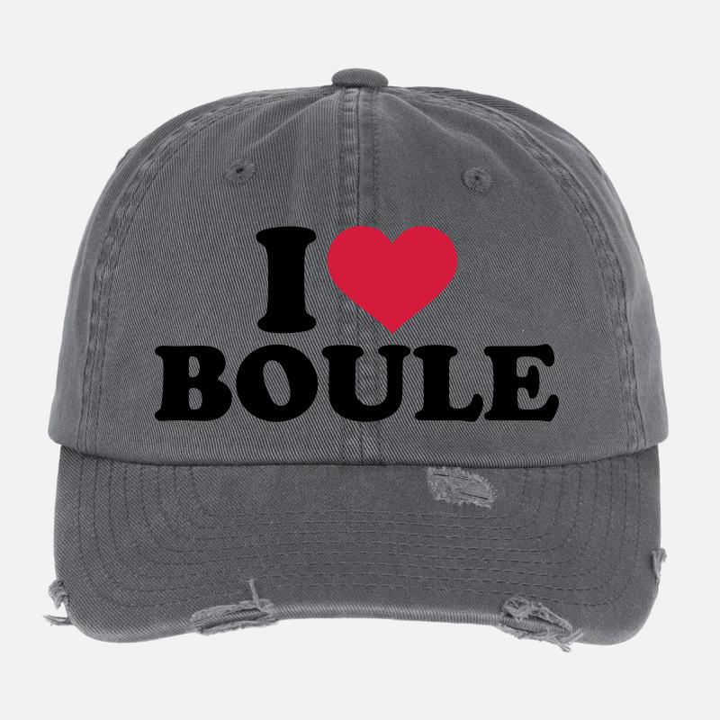 I love Boule Flexfit Vintage Destroyed Cap