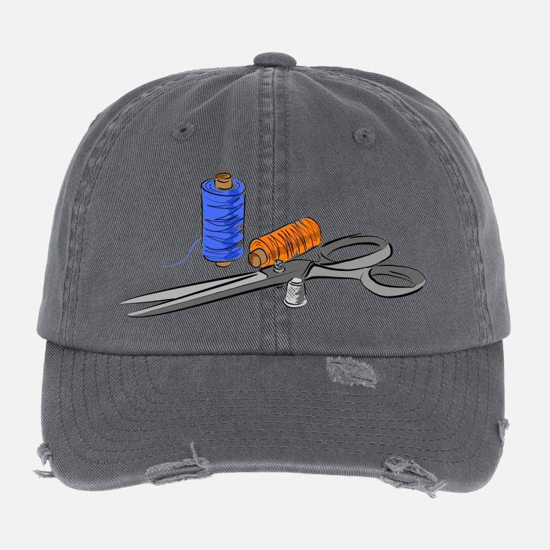 cutters Flexfit Vintage Destroyed Cap