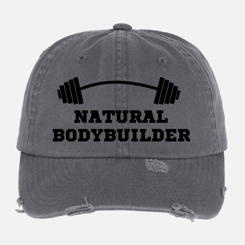 Fitnessstudio Flexfit Vintage Destroyed Cap