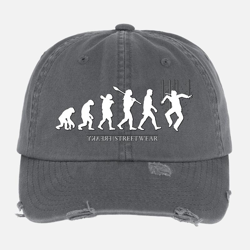 Evolution Flexfit Vintage Destroyed Cap