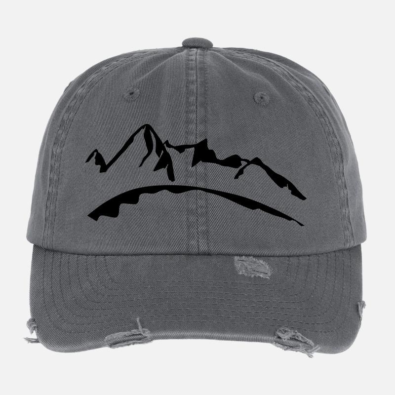 Alps Flexfit Vintage Destroyed Cap