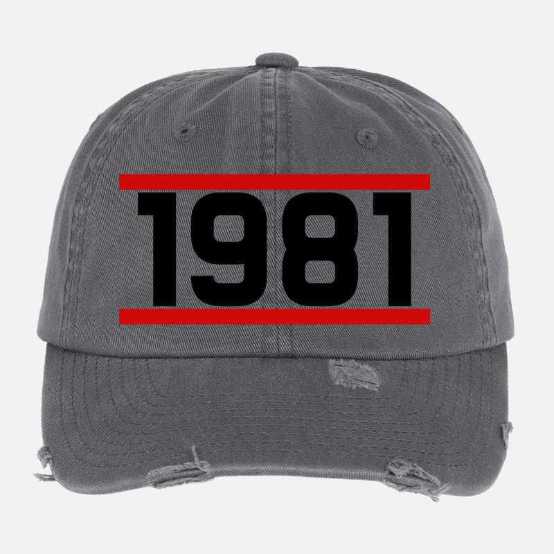Alte Schule 1981 Flexfit Vintage Destroyed Cap